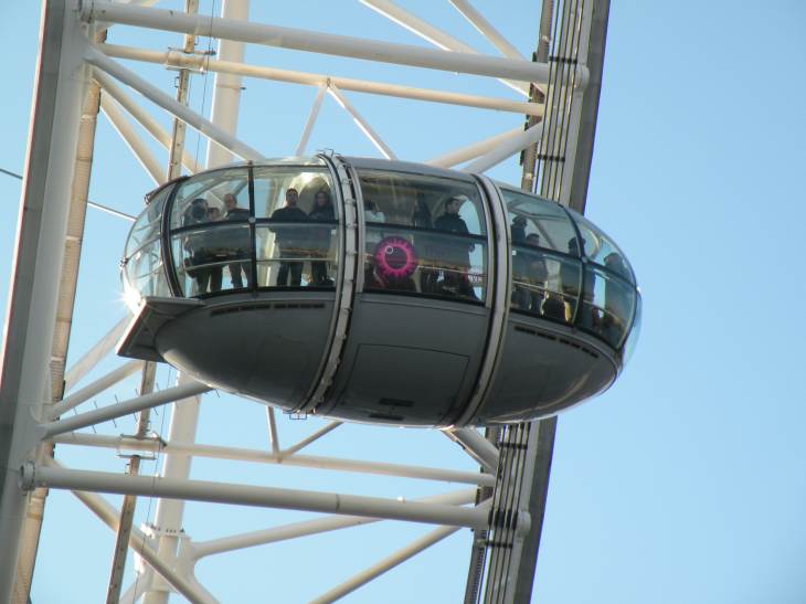 une nacelle de la grande roue 
